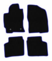Dywaniki welurowe CARLUX-BLUE do Toyota Prius II 2003-2010 z mocowaniami