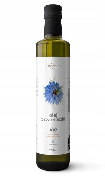 Olej z czarnuszki 250ml / BIOSWENA zimnotłoczony zdjęcie 1
