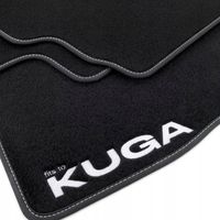 Dywaniki welurowe LOGO FORD Kuga I 2008-2012