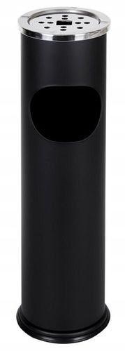 POPIELNICA POPIELNICZKA ZEWNĘTRZNA STOJĄCA KOSZ NA ŚMIECI ŚMIETNIK METALOWY na Arena.pl