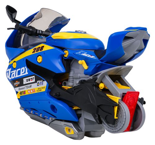 Mega Parking Z Funkcją Dymu Motocykl na Arena.pl