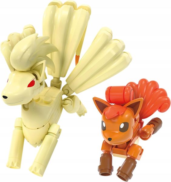 MEGA CONSTRUX KLOCKI 145 el POKEMON VULPIX EWOLUCJA zdjęcie 6