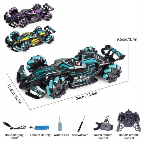 SAMOCHÓD ZDALNIE STEROWANY RC RĘKĄ GESTAMI PILOT AUTO PODŚWIETLENIE LED 4x4 na Arena.pl