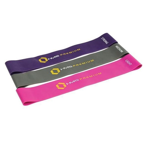 Zestaw gum do ćwiczeń GU04 Pro Set HMS zdjęcie 3
