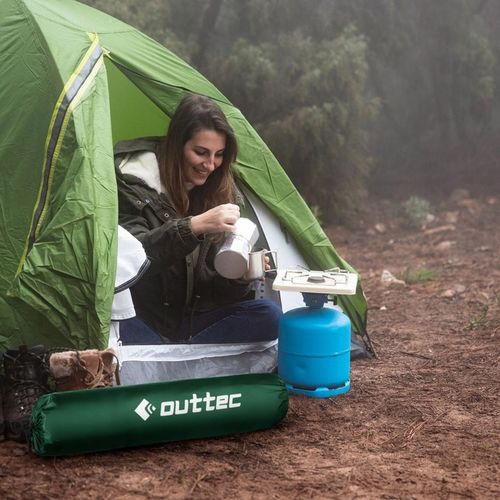 MATA SAMOPOMPUJĄCA KARIMATA DMUCHANA TREKKINGOWA Z PODUSZKĄ 193X68X3,5CM na Arena.pl