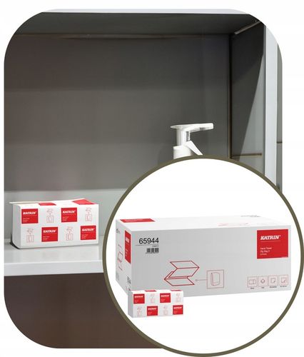 Ręcznik Papierowy ZZ 2 Warstwy Biały Handypack Ekonomiczny 3000 szt na Arena.pl