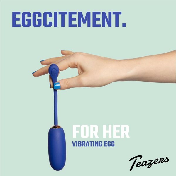 Teazers Vibrating Egg with Remote control zdjęcie 12
