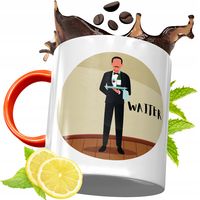 Kubek Pomarańczowy Dla Kelnera Prezent Z Nadrukiem Ze Zdjęciem