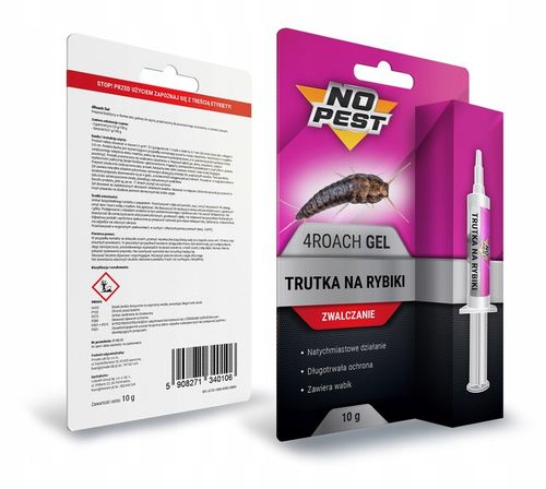 ŚRODEK TRUTKA ŻEL PUŁAPKA LEP NA RYBIKI CUKROWE SREBRZYKI NO PEST ZESTAW na Arena.pl