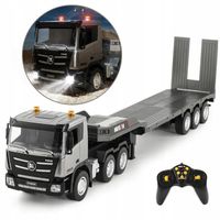 CIĘŻARÓWKA LAWETA ZDALNIE STEROWANA NA PILOTA EFEKTY DŹWIĘKOWE I ŚWIETLNE