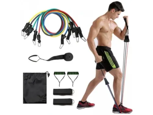 Ekspander do ćwiczeń zestaw 5 gum oporowych na Arena.pl