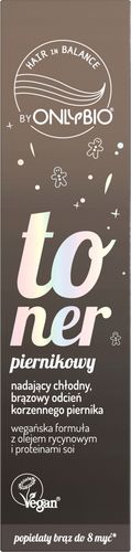 HAIR IN BALANCE BY ONLYBIO TONER DO WŁOSÓW PIERNIKOWY 100 ML na Arena.pl