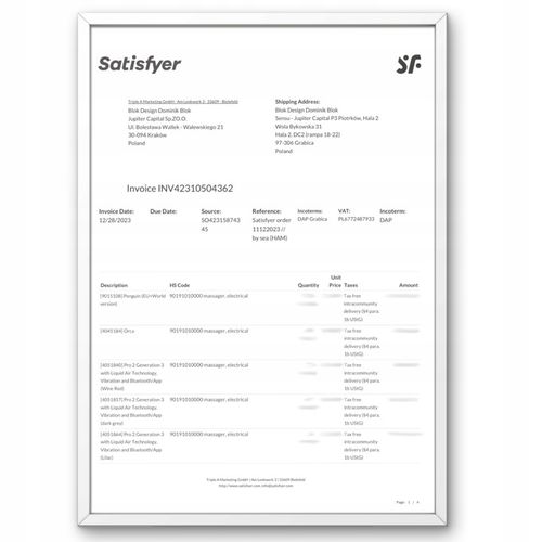 Wibrator damski dla mężczyzn par Satisfyer Multi Fun 3 stymulator punktu G na Arena.pl