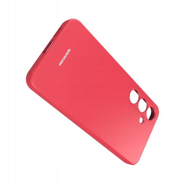 Spacecase Silicone Case Galaxy S24 Red zdjęcie 6