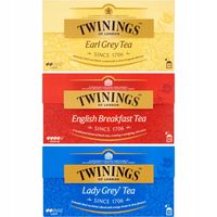 Twinings Zestaw czarnych herbat MIX 3x25 saszetek