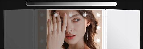Podswietlane Lusterko do Makijazu LED Kosmetyczne na Arena.pl