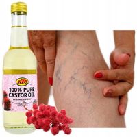 Na żylaki i pajączki uczucie ciężkich nóg Olej Rycynowy oryginalny z