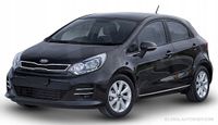 KIA RIO HATCHBACK / RIO5 - Listwy CHROM na drzwi boczne chromowane