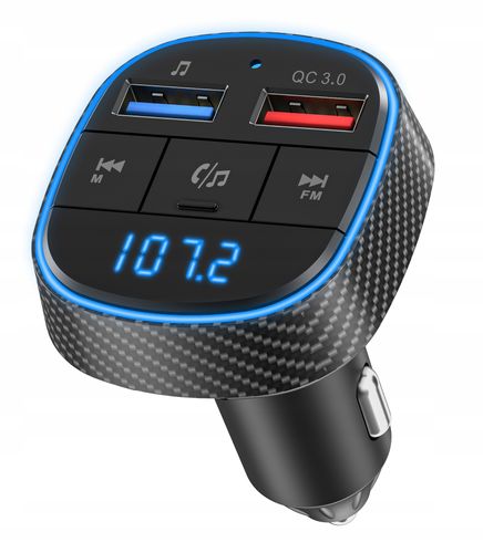 Transmiter FM BT z ŁADOWARKA USB Bluetooth na Arena.pl