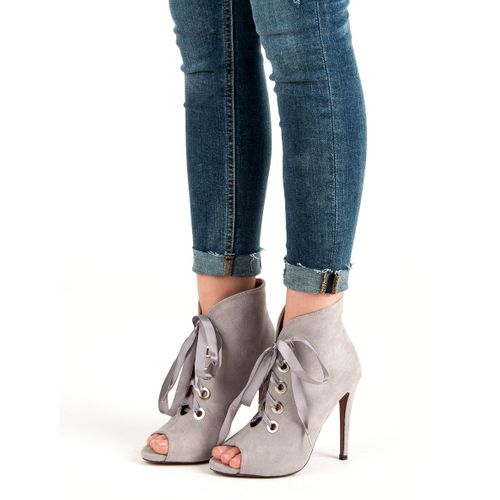 Wiązane Botki Open Toe r.38 na Arena.pl