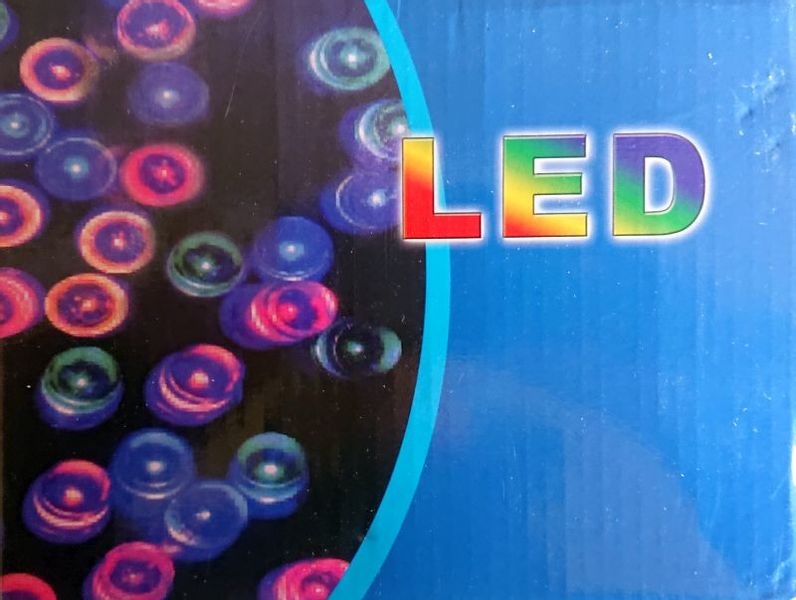 Lampki Choinkowe Kulki 200 Led-16M Biało-Różowe+Czapka zdjęcie 7