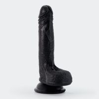 Crushious Inviktus 7 Liquid Silicone Dildo Black