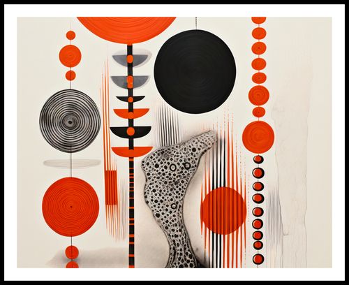 Plakat 76x60,5cm Kontrastowy Kosmos na Arena.pl