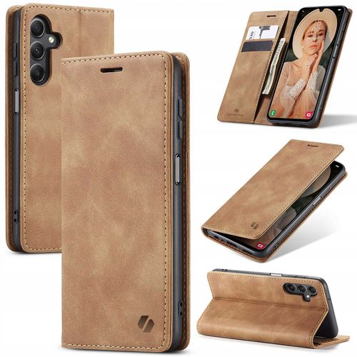 Spacecase Wallet Galaxy A24 Light Brown na Arena.pl