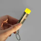 Mini latarka brelok LED na USB - zawieszka dekoracyjna