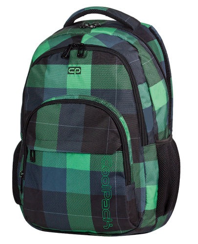 Plecak CoolPack BASIC w zieloną kratę OXFORD 493 (59473) na Arena.pl