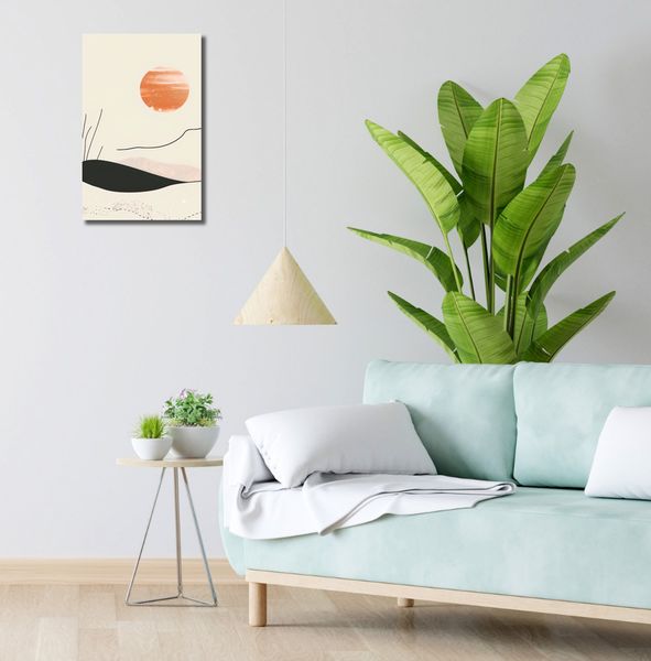 Obraz 30x50cm Miękkie Wzgórze zdjęcie 2