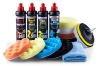 pasty polerskie pady sk hcc1000 mcp2500 ff3000 + wosk + mikrofibra menzerna