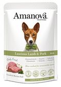 Zdrowa karma hipoalergiczna dla psa - Amanova Jagnięcina i Wieprzowina 100g