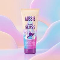 Odżywka Wygładzenie i Blask  do Matowych Włosów Aussie Oh My Gloss!