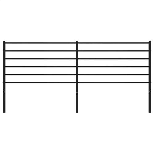 Metalowe wezgłowie, czarne, 180 cm na Arena.pl