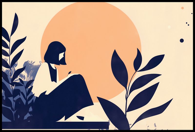Plakat 91,5x61cm Kontemplacja zdjęcie 2