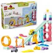 Klocki LEGO DUPLO 10478 Kreatywne rampy 3 w 1 z pojazdami Tor wyścigowy 3+
