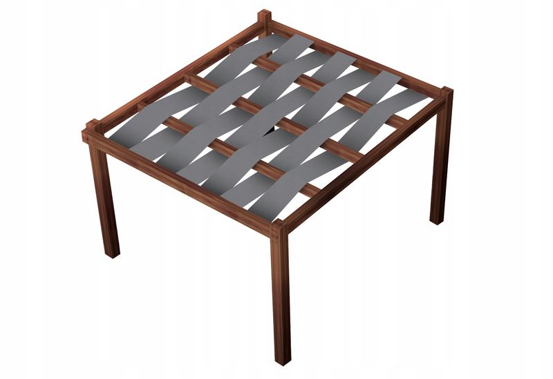 PAS ALTANOWY ŻAGIEL PRZECIWSŁONECZNY WODOSZCZELNY NA PERGOLĘ SZARY 0,4X5 zdjęcie 1