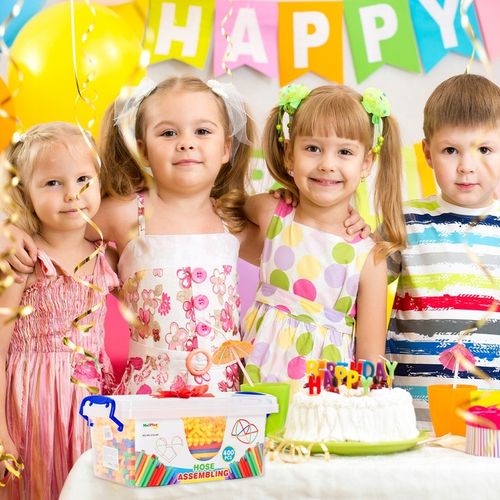 KLOCKI SŁOMKI KONSTRUKCYJNE PATYCZKI RURKI ZESTAW 400el PUDEŁKO DLA DZIECI na Arena.pl