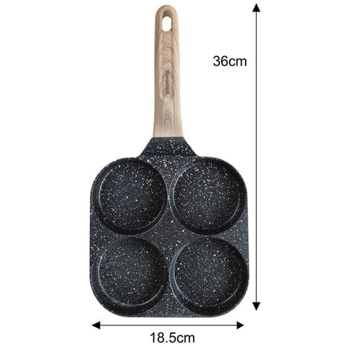 patelnia marmurkowa do jajek placków 4 sekcje klausberg kb-7821 na Arena.pl