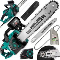 PIŁA ŁAŃCUCHOWA DO DREWNA ELEKTRYCZNA PILARKA MOCNA 3500W METALOWA + GRATIS