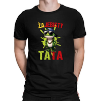Żajebisty tata - męska koszulka na prezent Czarny XL T-shirt - męski