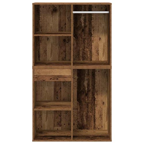 Toaletka z oświetleniem LED Stare drewno Drewno klejone na Arena.pl