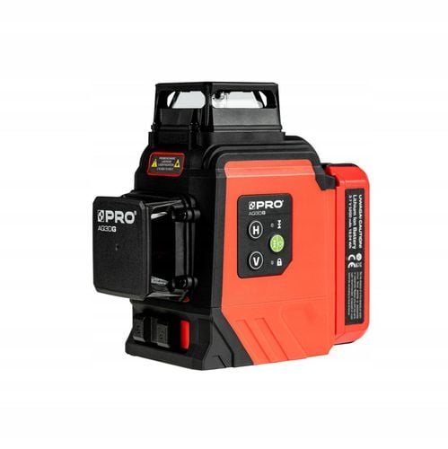 LASER WIELOLINIOWY 360° ZIELONY PRO-AQ3DG ZESTAW na Arena.pl