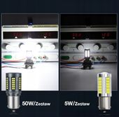 1 szt - P21W BA15S CANBUS - DRL / Wsteczne Led