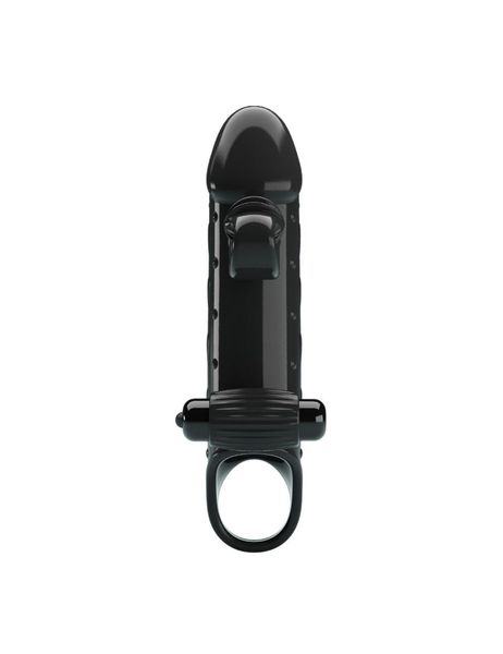 Pretty Love - Romance - Vibrating Penis Sleeve Black zdjęcie 3
