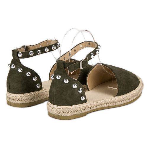 Ciemnozielone espadryle r.41 na Arena.pl