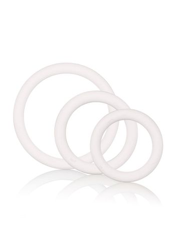 pierścień-rubber ring white set 3pcs na Arena.pl