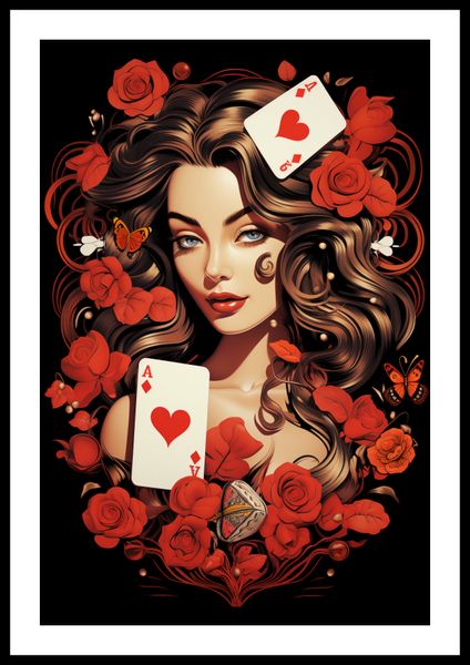 Plakat 40x60cm Różany Hazard zdjęcie 3