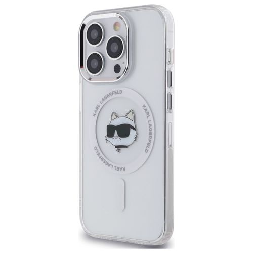 Etui Karl Lagerfeld do iPhone 14 Pro, Biały, MagSafe na Arena.pl